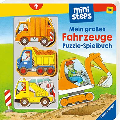 Alle Details zum Kinderbuch ministeps: Mein großes Fahrzeuge Puzzle-Spielbuch: Ab 18 Monaten (ministeps Bücher) und ähnlichen Büchern