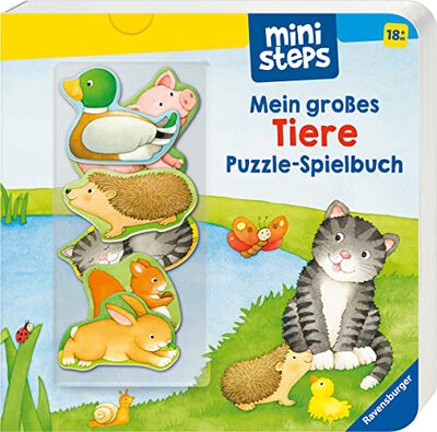 Alle Details zum Kinderbuch ministeps: Mein großes Tiere Puzzle-Spielbuch: Ab 18 Monaten (ministeps Bücher) und ähnlichen Büchern