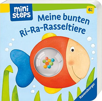 Alle Details zum Kinderbuch ministeps: Meine bunten Ri-Ra-Rasseltiere: Ab 6 Monaten (ministeps Bücher) und ähnlichen Büchern