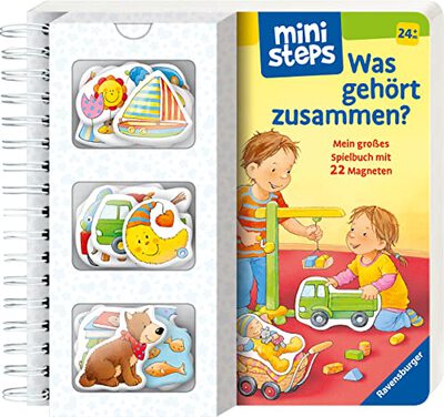 ministeps: Was gehört zusammen?: Mein großes Spielbuch mit 22 Magneten. Ab 24 Monate (ministeps Bücher) bei Amazon bestellen