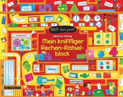 Alle Details zum Kinderbuch MINT - Wissen gewinnt! Mein kniffliger Rechen-Rätselblock (MINT-Wissen-gewinnt-Reihe) und ähnlichen Büchern