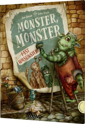 Alle Details zum Kinderbuch Monster, Monster, fast umsonster: Abenteuerliches Bilderbuch für Kinder ab 4 Jahren und ähnlichen Büchern