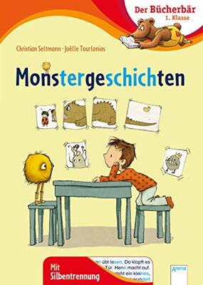 Alle Details zum Kinderbuch Monstergeschichten: Der Bücherbär: 1. Klasse. Mit Silbentrennung und ähnlichen Büchern