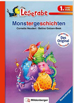 Alle Details zum Kinderbuch Monstergeschichten - Leserabe 1. Klasse - Erstlesebuch für Kinder ab 6 Jahren (Leserabe mit Mildenberger Silbenmethode) und ähnlichen Büchern