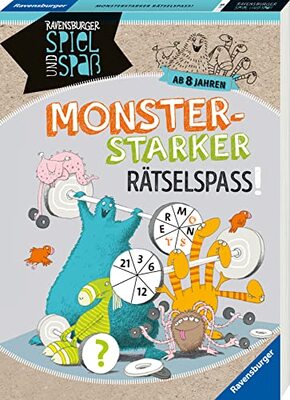 Alle Details zum Kinderbuch Monsterstarker Rätsel-Spaß ab 8 Jahren (Ravensburger Spiel und Spaß) und ähnlichen Büchern