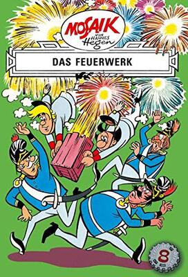 Alle Details zum Kinderbuch Mosaik von Hannes Hegen: Das Feuerwerk, Bd. 8 (Mosaik von Hannes Hegen - Erfinderserie) und ähnlichen Büchern