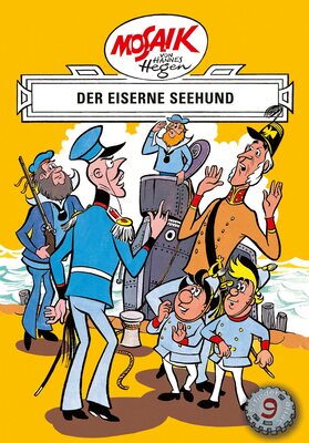 Alle Details zum Kinderbuch Mosaik von Hannes Hegen: Der eiserne Seehund, Bd. 9 (Mosaik von Hannes Hegen - Erfinderserie) und ähnlichen Büchern