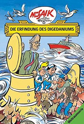 Alle Details zum Kinderbuch Mosaik von Hannes Hegen: Die Erfindung des Digedaniums, Bd. 2 (Mosaik von Hannes Hegen - Weltraum-Serie, Band 2) und ähnlichen Büchern