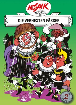 Alle Details zum Kinderbuch Mosaik von Hannes Hegen: Die verhexten Fässer, Bd. 2 (Mosaik von Hannes Hegen - Erfinderserie) und ähnlichen Büchern