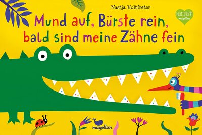 Alle Details zum Kinderbuch Mund auf, Bürste rein, bald sind meine Zähne fein: Ein zauberhaftes Dreh-, Schüttel- und Mitmachbuch für kleine Zahnärzte (Mitmach-Reihe) und ähnlichen Büchern