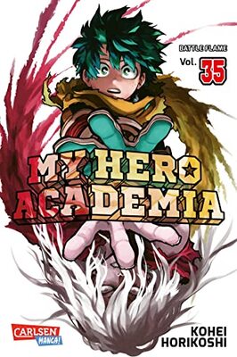 Alle Details zum Kinderbuch My Hero Academia 35: Battle Flame | Abenteuer und Action in der Superheldenschule | Mit Glow-in-the-Dark-Effekt auf dem Cover – nur in der 1. Auflage! und ähnlichen Büchern