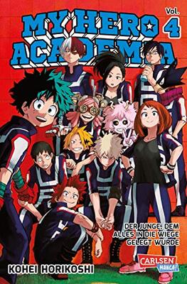 Alle Details zum Kinderbuch My Hero Academia 4: Abenteuer und Action in der Superheldenschule! und ähnlichen Büchern