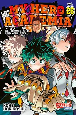 Alle Details zum Kinderbuch My Hero Academia 26: Abenteuer und Action in der Superheldenschule | Mit Glow-in-the-Dark-Effekt auf dem Cover – nur in der 1. Auflage! und ähnlichen Büchern