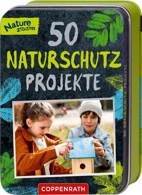 Alle Details zum Kinderbuch 50 Naturschutz-Projekte: (Blechdose) (Nature Zoom) und ähnlichen Büchern
