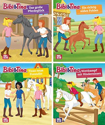 Alle Details zum Kinderbuch Nelson Mini-Bücher: 4er Bibi und Tina 33-36 und ähnlichen Büchern