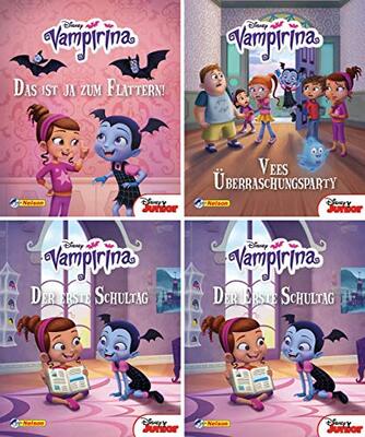 Alle Details zum Kinderbuch Nelson Mini-Bücher: Disney Vampirina 1-4: 24 Mini-Bücher im Display und ähnlichen Büchern