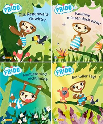 Alle Details zum Kinderbuch Nelson Mini-Bücher: Frido Faultier 1-4: 24 Mini-Bücher im Display und ähnlichen Büchern
