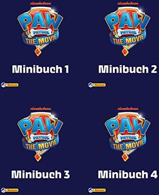 Nelson Mini-Bücher: PAW Patrol - Der Kinofilm 1-4: 24 Mini-Bücher im Display | Geschichten und Rätsel aus dem PAW-Patrol-Film im Mitnahmeformat (ab 3 Jahren) bei Amazon bestellen