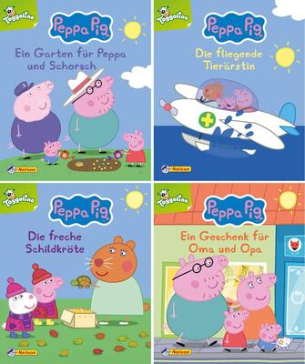 Alle Details zum Kinderbuch Nelson Mini-Bücher: Peppa 13-16 (Einzel/WWS) und ähnlichen Büchern