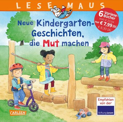 LESEMAUS Sonderbände: Neue Kindergarten-Geschichten, die Mut machen: 6 Geschichten in 1 Band | für Kinder ab 3 Jahren | Sammelband mit ermutigenden Vorlesegeschichten bei Amazon bestellen