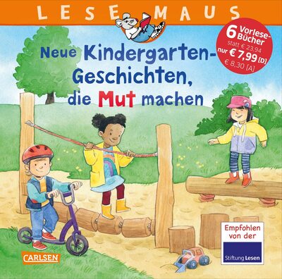 Alle Details zum Kinderbuch LESEMAUS Sonderbände: Neue Kindergarten-Geschichten, die Mut machen: 6 Geschichten in 1 Band | für Kinder ab 3 Jahren | Sammelband mit ermutigenden Vorlesegeschichten und ähnlichen Büchern