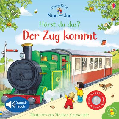 Alle Details zum Kinderbuch Nina und Jan - Hörst du das? Der Zug kommt: Sound-Buch (Nina-und-Jan-Reihe) und ähnlichen Büchern