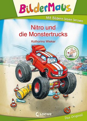 Alle Details zum Kinderbuch Bildermaus - Nitro und die Monstertrucks: Mit Bildern lesen lernen - Ideal für die Vorschule und Leseanfänger ab 5 Jahre und ähnlichen Büchern