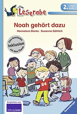Alle Details zum Kinderbuch Noah gehört dazu: Eine Geschichte mit dem Thema Inklusion (Leserabe - 2. Lesestufe) und ähnlichen Büchern