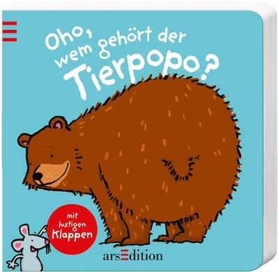 Alle Details zum Kinderbuch Oho, wem gehört der Tierpopo?: Mit stabilen Klappen | Der lustige Ratespaß für kleine Entdecker ab 24 Monaten und ähnlichen Büchern