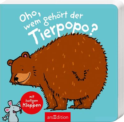 Alle Details zum Kinderbuch Oho, wem gehört der Tierpopo?: Mit stabilen Klappen | Der lustige Ratespaß für kleine Entdecker ab 24 Monaten und ähnlichen Büchern