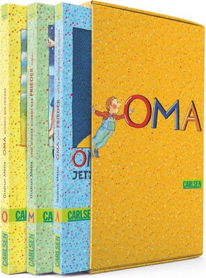Alle Details zum Kinderbuch Oma und Frieder: Oma und Frieder-Schuber: 'Oma!', schreit der Frieder; Und wieder schreit der Frieder 'Oma!'; Oma und Frieder, Jetzt schreien sie wieder! und ähnlichen Büchern