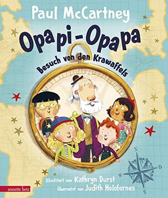 Alle Details zum Kinderbuch Opapi-Opapa - Besuch von den Krawaffels (Opapi-Opapa, Bd. 1) und ähnlichen Büchern