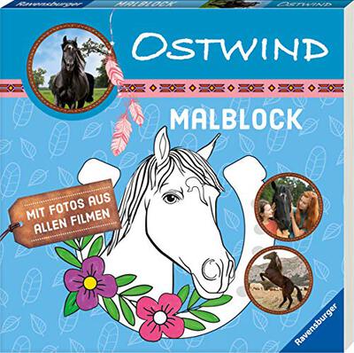 Alle Details zum Kinderbuch Ostwind: Malblock: Mit Fotos aus allen Filmen und ähnlichen Büchern
