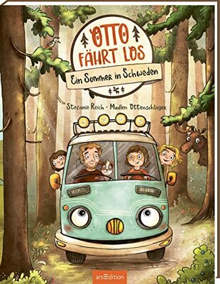 OTTO fährt los: Ein Sommer in Schweden | Bilderbuch für alle Vanlife-Fans & Camper-Kinder, Reisen mit dem Bus, Abenteuergeschichte ab 4 Jahren bei Amazon bestellen