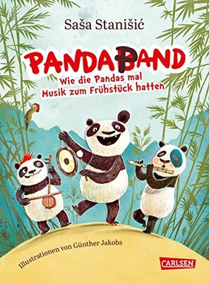 Alle Details zum Kinderbuch Panda-Pand: Wie die Pandas mal Musik zum Frühstück hatten | Ein Vorlesebuch von Saša Stanišić ab 5 Jahren und ähnlichen Büchern