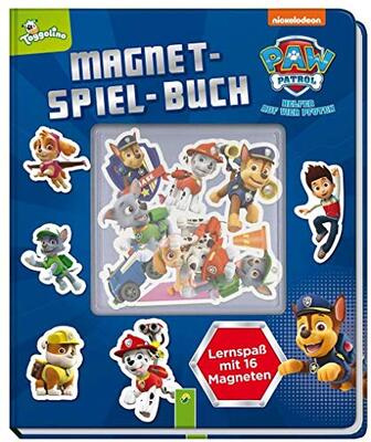 PAW Patrol Magnet-Spiel-Buch: Lernspaß mit 16 Magneten. Für Kinder ab 4 Jahren bei Amazon bestellen