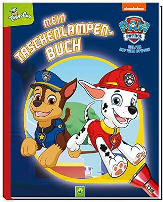 Alle Details zum Kinderbuch PAW Patrol Mein Taschenlampenbuch: Mit Folienseiten und wiederverstaubarer Taschenlampe. Für Kinder ab 4 Jahren und ähnlichen Büchern