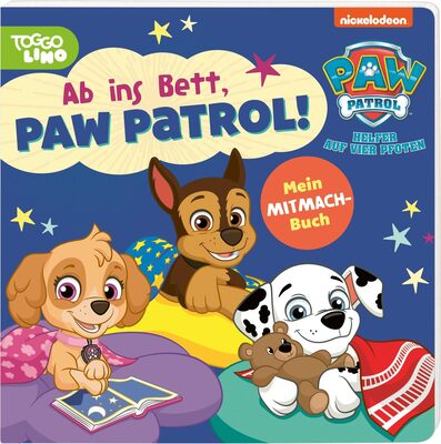 Alle Details zum Kinderbuch PAW Patrol: Ab ins Bett, PAW Patrol!: Gutenacht-Pappenbuch für die kleinsten Fans | (ab 3 Jahren) und ähnlichen Büchern