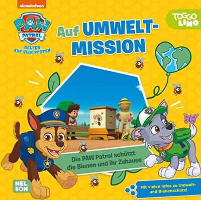 Alle Details zum Kinderbuch PAW Patrol: Auf Umwelt-Mission: Die PAW Patrol schützt die Bienen und ihr Zuhause | Bilderbuch mit spannender Geschichte und Tipps zu Umwelt- und Bienenschutz (ab 3 Jahren) und ähnlichen Büchern