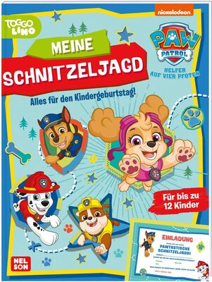 Alle Details zum Kinderbuch PAW Patrol: Meine Schnitzeljagd: Alles für den Kindergeburtstag! | Einladungen, Rätsel und Urkunden für bis zu 12 Kinder (ab 4 Jahren) und ähnlichen Büchern