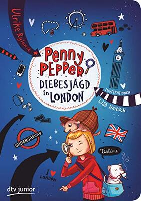 Alle Details zum Kinderbuch Penny Pepper - Diebesjagd in London (Die Penny Pepper-Reihe, Band 7) und ähnlichen Büchern