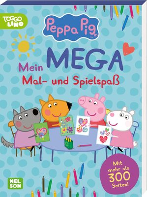 Alle Details zum Kinderbuch Peppa: Mein MEGA Malspaß: Kinderbeschäftigung ab 3 (Peppa Pig) und ähnlichen Büchern