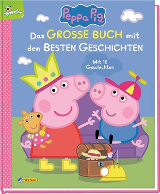 Alle Details zum Kinderbuch Peppa Pig: Das große Buch mit den besten Geschichten: Mit 16 Vorlesegeschichten | Für Kinder ab 3 Jahren, Mit 16 Vorlesegeschichten und ähnlichen Büchern