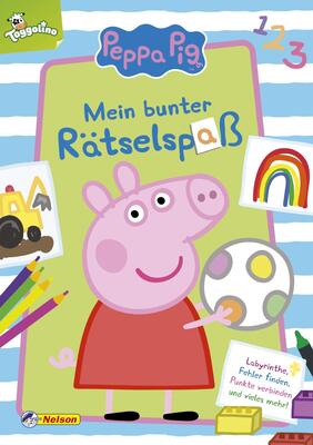 Alle Details zum Kinderbuch Peppa: Mein bunter Rätselspaß: Labyrinthe, Fehler finden, Punkte verbinden uvm! | Kinderbeschäftigung ab 3 (Peppa Pig) und ähnlichen Büchern