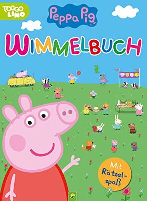 Alle Details zum Kinderbuch Peppa Pig Wimmelbuch: Mit Rätselspaß für Kinder ab 3 Jahren | Wimmelspaß mit Peppa Wutz und ähnlichen Büchern