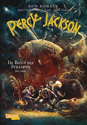 Alle Details zum Kinderbuch Percy Jackson (Comic) 2: Im Bann des Zyklopen: Der Kinderbuch-Klassiker als Comic-Adaption für Jungen und Mädchen ab 12 Jahre über griechische Götter und Titanen (2) und ähnlichen Büchern