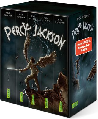 Percy Jackson: Taschenbuchschuber: Alle Bücher des modernen Jugendbuch-Klassikers in einem Schuber – für Fantasy-Fans ab 12 Jahren bei Amazon bestellen