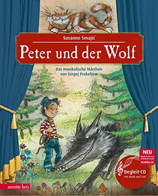 Peter und der Wolf (Das musikalische Bilderbuch mit CD und zum Streamen): Das musikalische Märchen von Sergej Prokofjew bei Amazon bestellen