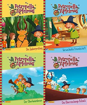 Alle Details zum Kinderbuch Nelson Mini-Bücher: 4er Petronella Apfelmus 1-4: 4 Geschichten zum Vorlesen für Kinder ab 3 und ähnlichen Büchern