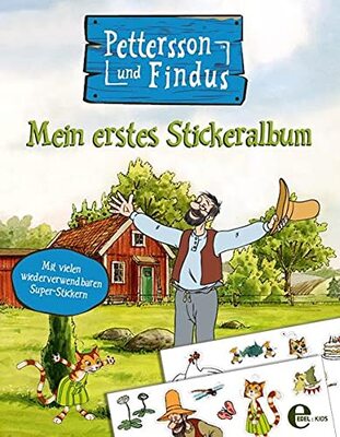 Alle Details zum Kinderbuch Pettersson und Findus: Mein erstes Stickeralbum und ähnlichen Büchern